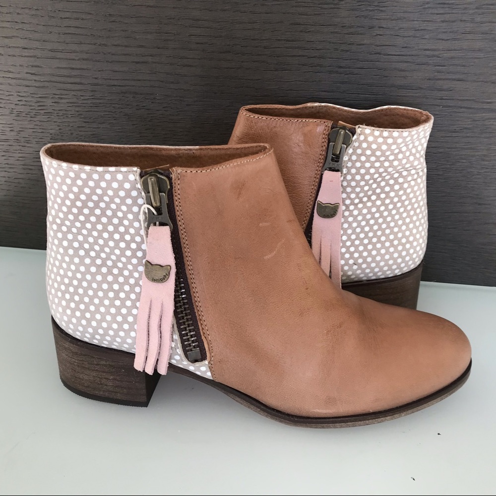 NIB Lollipop Ankle Boots Sz 40 Made in Spain 🇪🇸